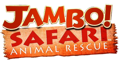 Jambo! Safari Animal Rescue title screen for Nintendo DS